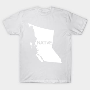 British Columbia Native BC T-Shirt